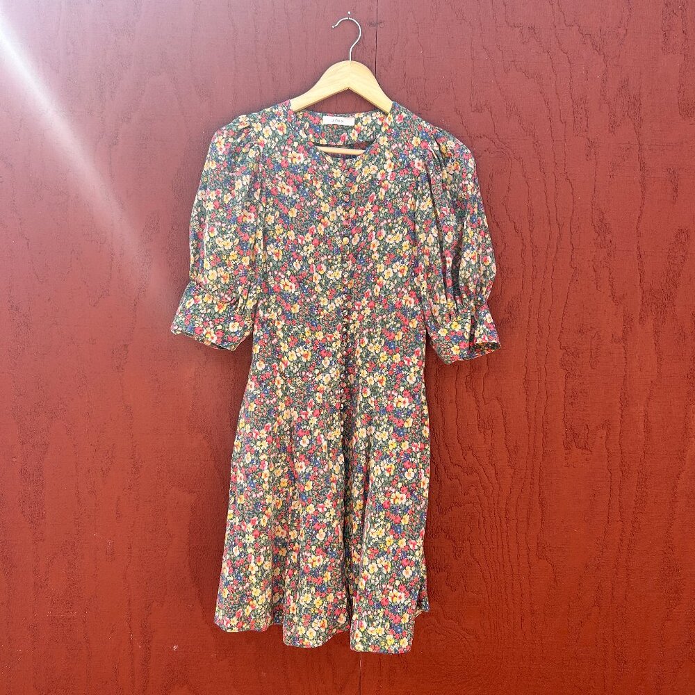 Doen CERESE Dress in Green Valley Floral